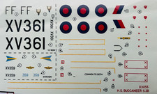 Decals :  H.S. Buccaneer S2B