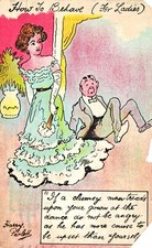 Comic Postcard 1931 Dance