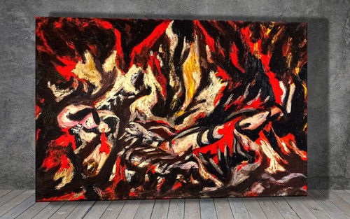 Jackson pollock the - pollock, flame