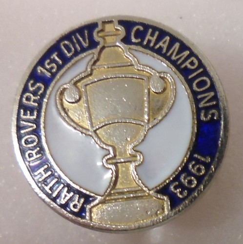 Raith rovers football enamel - raith,