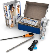 Dryrod Damp Proofing Rods DPC Kit - Wall Rising Damp Treatment - BBA Approved