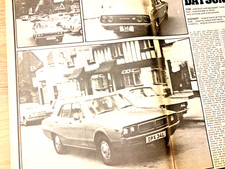 DATSUN 240K GT SKYLINE 1970s - COLLECTIBLE ORIGINAL CLASSIC CAR ROAD TEST REVIEW