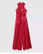 REISS SELENA HALTER JUMPSUIT