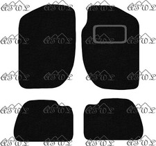 FITS LAND ROVER FREELANDER 1 1997 TO 2006 TAILORED BLACK CARPET CAR FLOOR MATS