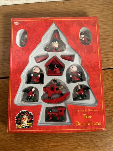 Vintage wooden christmas - wooden,