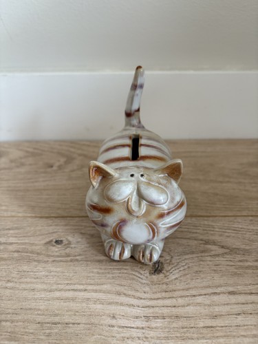 Vintage ceramic cat - vintage,