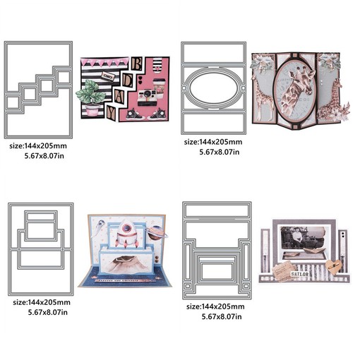 Fold pop card metal - pop-up,