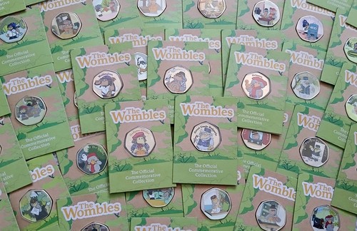 The wombles 50p shaped - the,