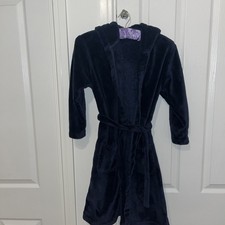 M&S Boys Hooded Navy Dressing