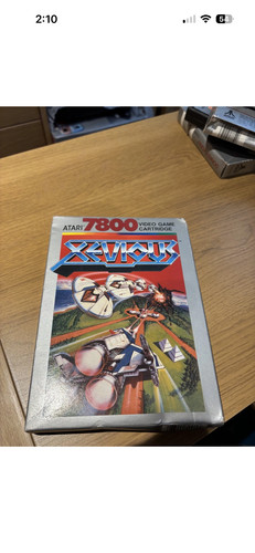 Xevious atari 7800 tested and - xevious,