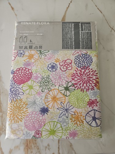 Ikea renate flora curtains - renate,