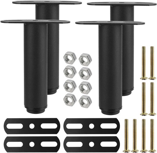Set black adjustable bed - set,