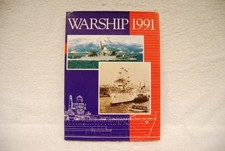 Warship 1991 Hardback Book The