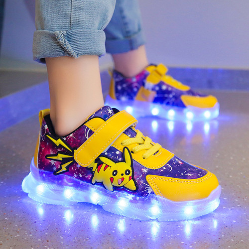 Girls boys led light shoes - led,