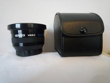  KENLOCK VIDEO TELEPHOTO 2.0X HIGH RESOLUTION LENS WITH CAPS N CASE.