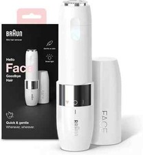 Braun Face Mini Hair Remover, Facial Hair Remover for Women Mini-Sized Design