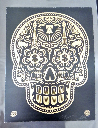 Shepard fairey power glory - &,