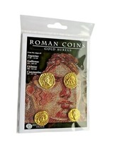 Roman Gold Aureus Reproduction Coin Set of 4 Coins