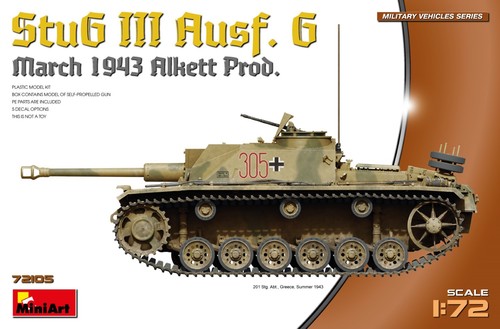 Miniart 72105 ausf march - ausf, g
