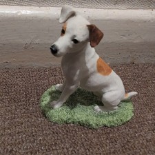 2012 Border Fine Arts Sitting Jack Russell Terrier Figurine. Unboxed A24651