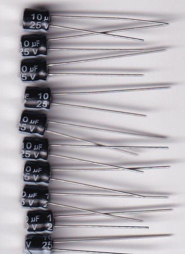 10uf volts small radial - 25,