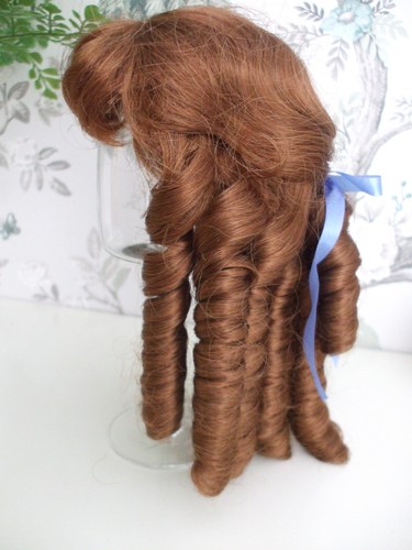 Quality auburn ringlet wig - ringlet,