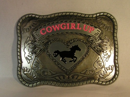 Cowgirl rodeo gunmetal and - up,