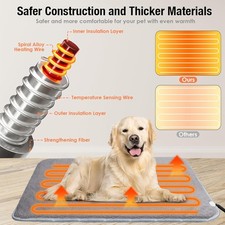 Pet Heat Pad, 9 Adjustable