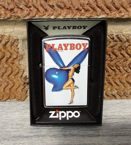 Zippo playboy pin lighter - zippo,