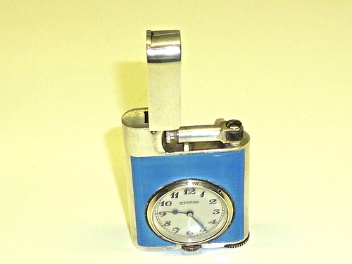 Eterna watch lighter - lighter, enamel