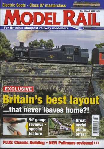 Model rail apr 2003 - model, 54