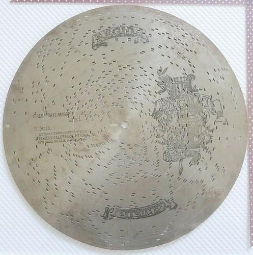 Antique disc music - of, box