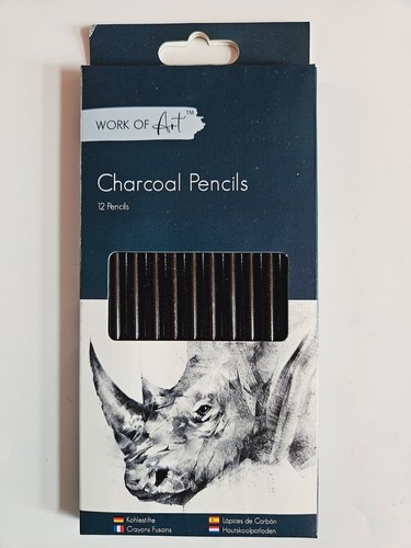 Charcoal watercolour - 12,