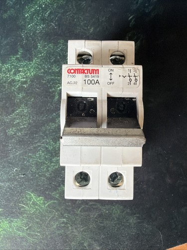 Contactum 100a double - contactum,