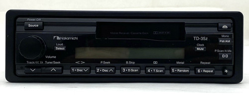Nakamichi 35z car stereo - nakamichi,