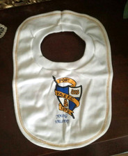 VINTAGE PORT VALE BIB BABY BIB UNUSED FROM 1994