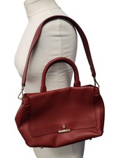 Modalu Burgundy Shoulder Bag Detachable Strap Stylish Design