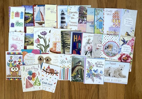 Happy birthday greeting - happy, cards
