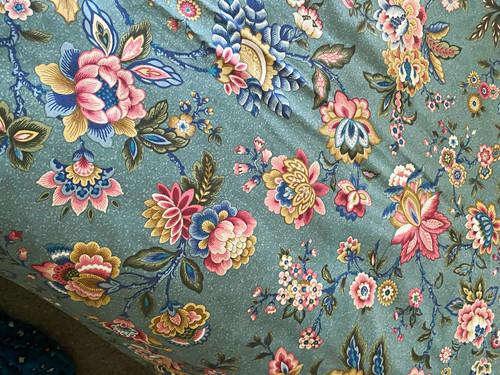 Cotton floral fabric - cotton,