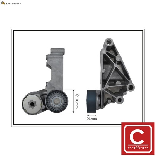 Tensioner arm ribbed belt - arm, v-ribbed