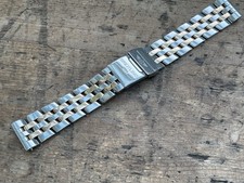Extremely Rare Authentic Breitling  Rose Gold And Steel 22mm Pilot Bracelet.