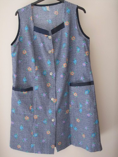 Vintage apron navy - apron, sz