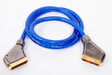 QED Sqart Scart to Scart interconnect cable, boxed, 1m long