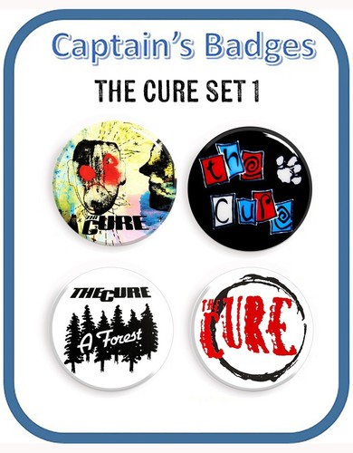 Set cure badges 25mm - cure,