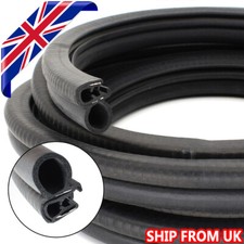 10FT Car Door Universal Seal Strip Sealing Hollow Edge Guard Weatherstrip EPDM