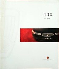 Rover 400 Brochure 1996