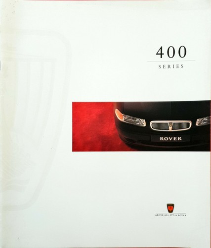 Rover 400 brochure - 400, 1996
