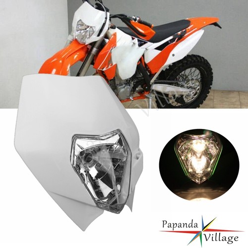 White head light - white, for
