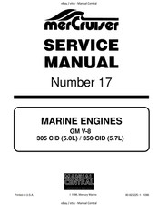 MERCURY MERCRUISER NO 17 -