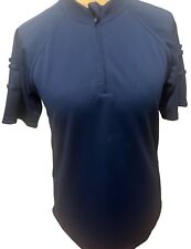 Ex Police Moisture Wicking T-Shirt Blue Tailoured Image Security Workwear